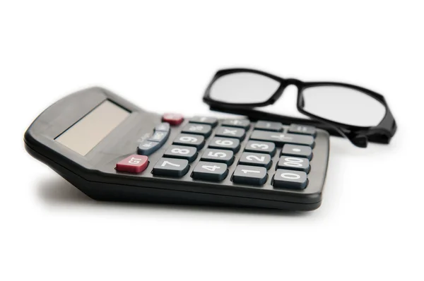 Бизнес-концепция с калькулятором — стоковое фото