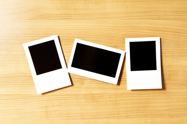 Designer concept - blank photo frames for your photos Stock Image