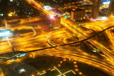 down town dubai şehir - BAE Panoraması