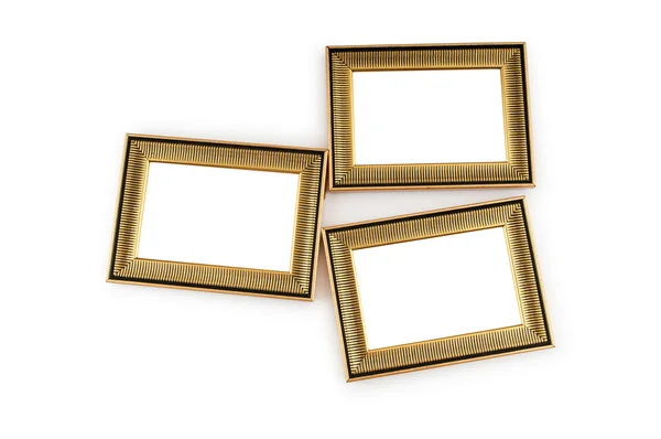 Picture frame isolated on the white background — Stock Photo, Image