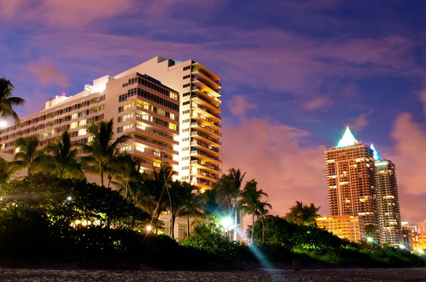 Panorama Hotel nära havet — Stockfoto