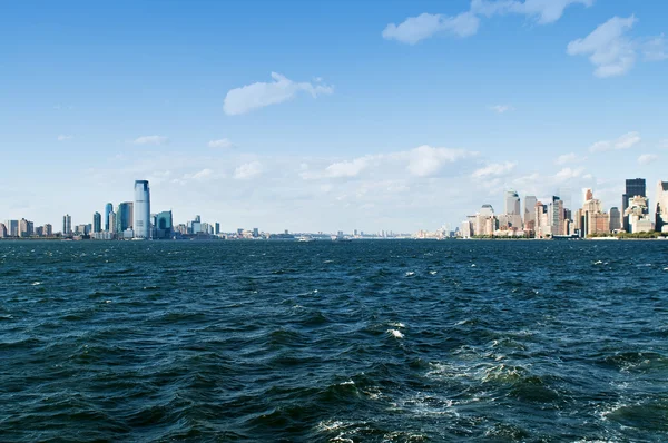 New York panorama de la ville avec de grands gratte-ciel Photo De Stock