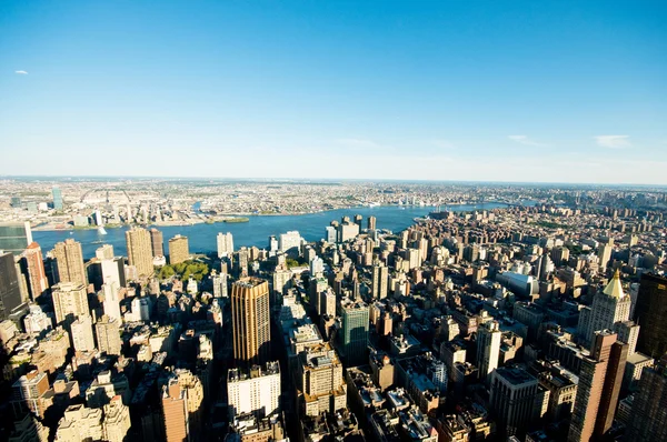 New York panorama de la ville avec de grands gratte-ciel — Photo