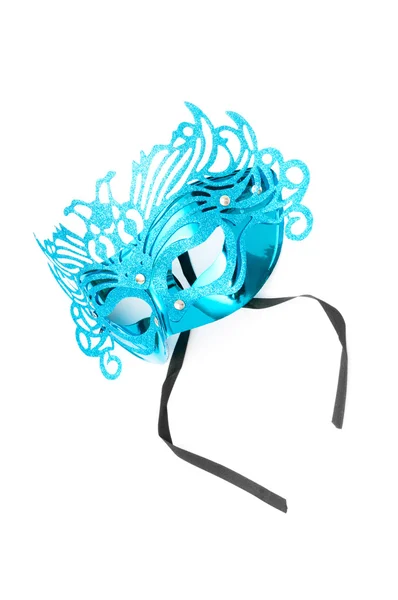 Máscaras ornamentadas isoladas no fundo branco — Fotografia de Stock