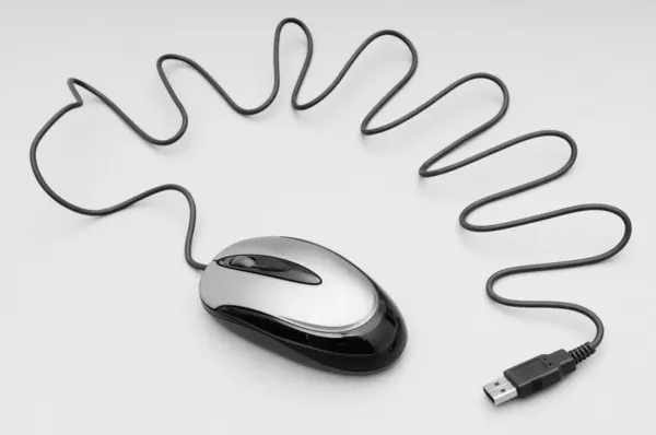 コンピューターのマウスの背景 - 技術のコンセプト — ストック写真