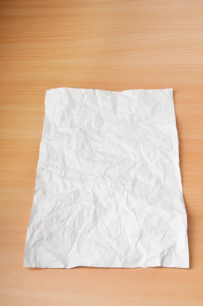 Wrinkled paper background — Stock Photo, Image