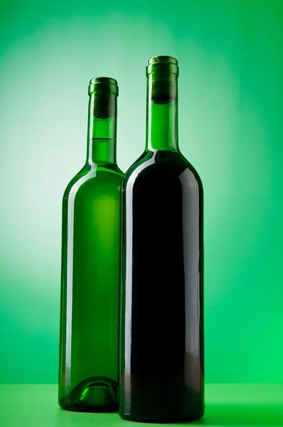 Concepto de vino con fondo degradado — Foto de Stock