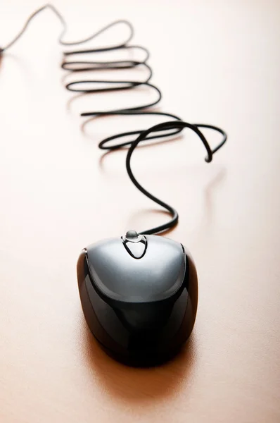 Computer mouse on the background - Technology concept — Stock Photo, Image