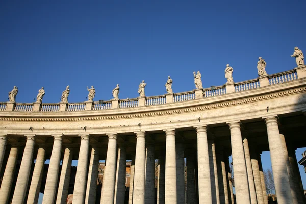 Szobrok Szentek Vatikán Róma Olaszország — Stock Fotó