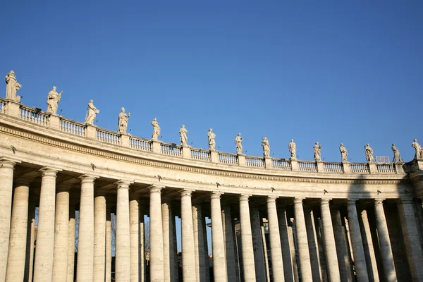 Esculturas Santos Vaticano Roma Itália — Fotografia de Stock