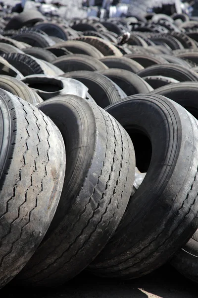 stock image Old tyres