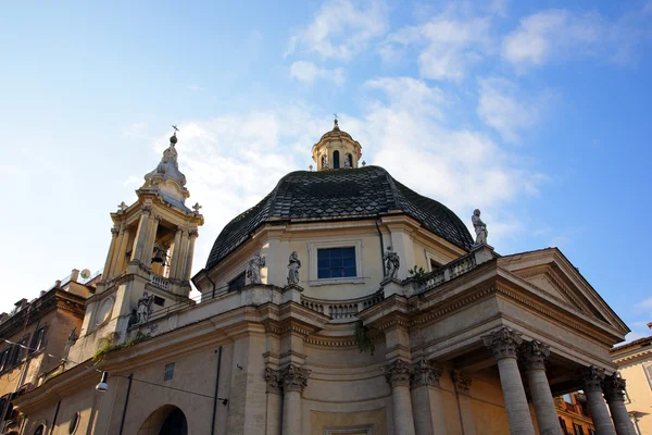 在罗马教会圣塔玛丽亚 Dei Miracoli — 图库照片