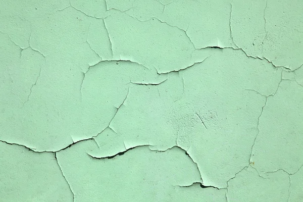 Розфарбована Стіна Покрита Тріщинами Фон — стокове фото
