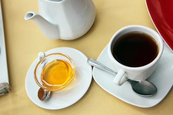 Bir Daire Bir Çay Bardağı Tatlım — Stok fotoğraf