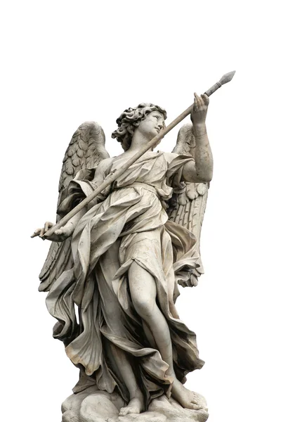 Einer Der Engel Auf Der Brücke Ponte Sant Angelo Rom — Stockfoto