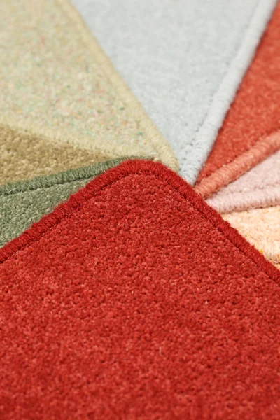 Samples Color Carpet Covering Shop — Stock Photo, Image