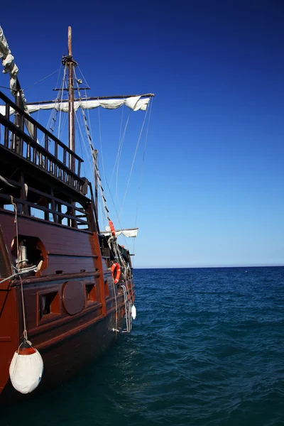 Sailing Ship Sea Mooring — Stock Photo, Image