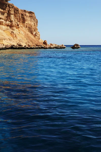 stock image Rock on the bank of Red sea, Egypt