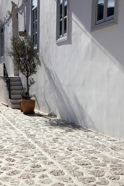 Дом на греческом острове Гидра — стоковое фото