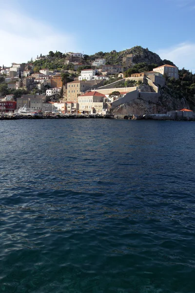 Pobřeží Řecký Ostrov Hydra — Stock fotografie