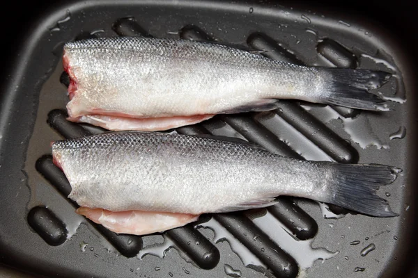 Подготовленная рыба Дорадо — стоковое фото