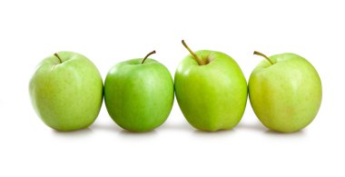 Green apples clipart