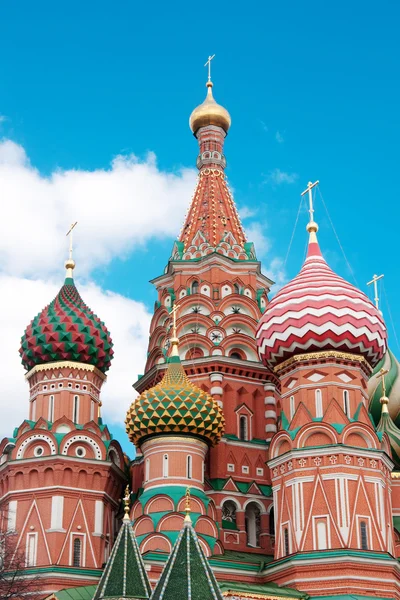 St. Cathédrale de Basile à Moscou sur la place rouge — Photo