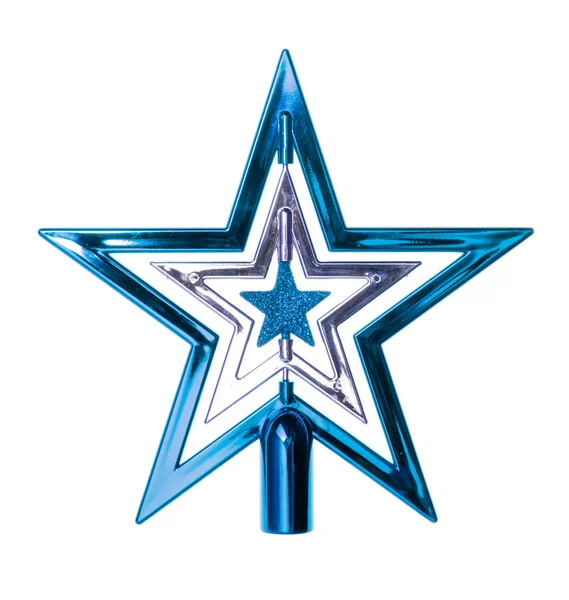 Beyaz izole oyuncak yıldız — Stok fotoğraf