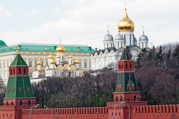 Moskwa Mur Kremla — Zdjęcie stockowe