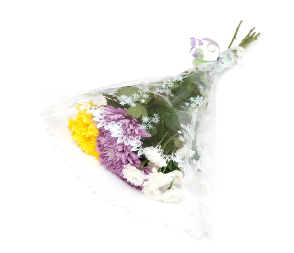 Strauß Chrysanthemen — Stockfoto