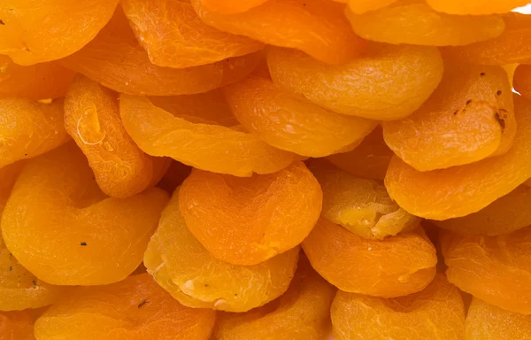 Sušené Meruňky Oranžové Pozadí Texturou — Stock fotografie
