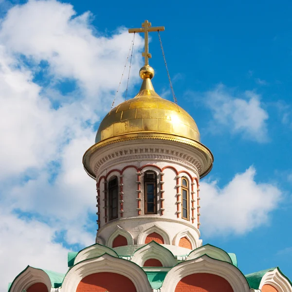 Kazan Katedrali Moskova Kızıl Meydan Kuzeydoğu Köşesinde Yer Alan Bir — Stok fotoğraf