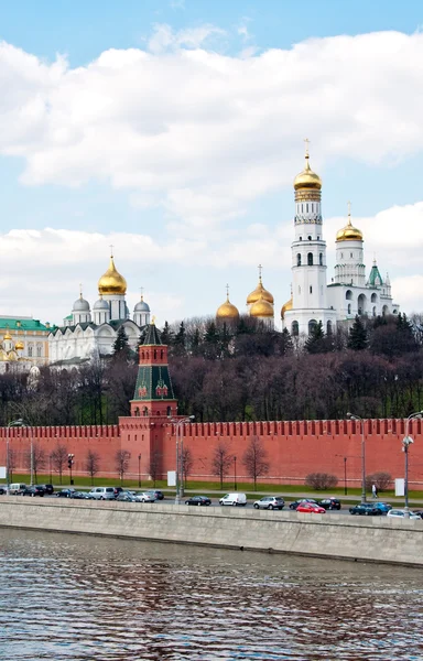 Moskwa mur Kremla — Zdjęcie stockowe