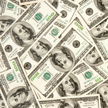 heap of dollars, money background clipart