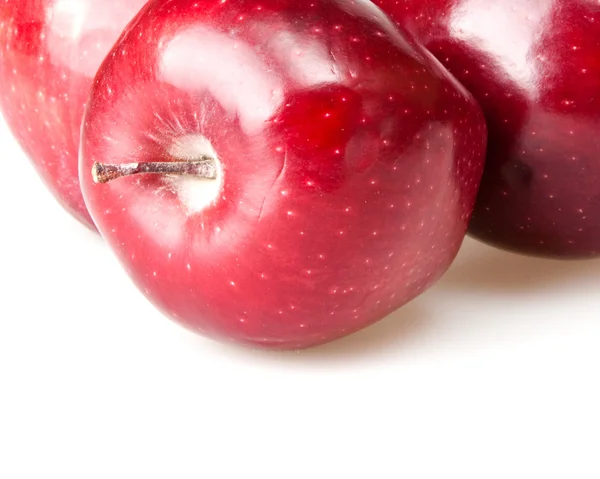 Red Apple Isoalted White — Stock Photo, Image