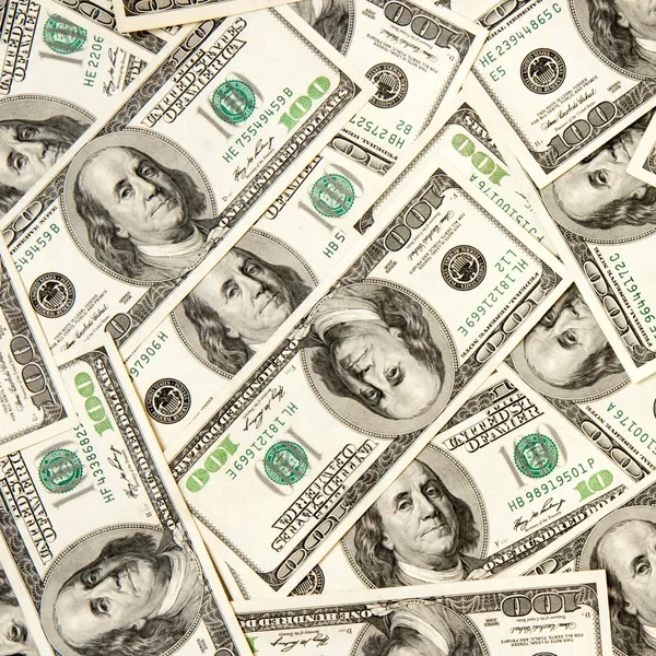 Hromada Dolarů Pozadí Peněz — Stock fotografie