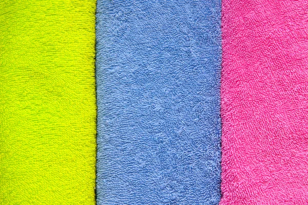 Convolute Πετσέτες Χρώμα — Φωτογραφία Αρχείου