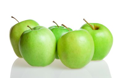 Green apples clipart