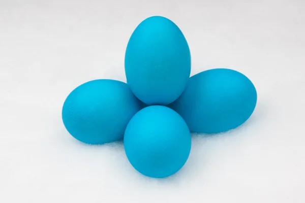 Blue eggs — Stock Photo, Image