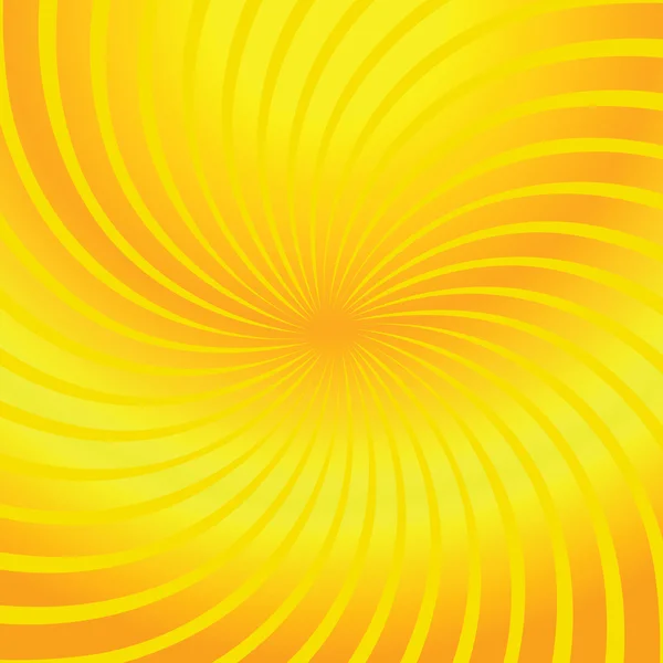Twirl yellow abstract — Stock Vector