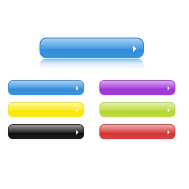 Vector Web 2.0 buttons clipart