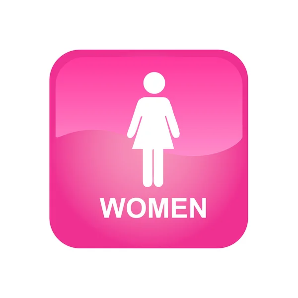 粉红色的单身妇女 — 图库矢量图片