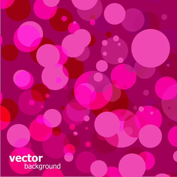 stock vector Pink bokeh