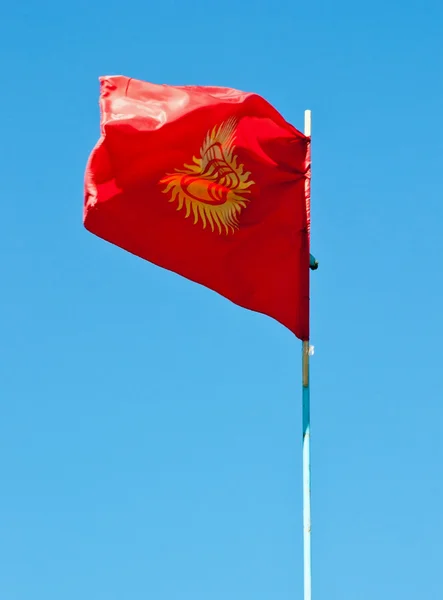 stock image Flag in the sky