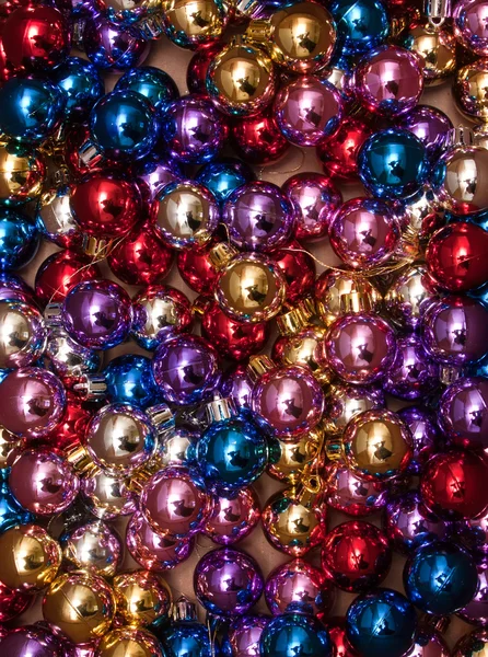 Xmas Background. Christmas Ball pattern — Stock Photo, Image