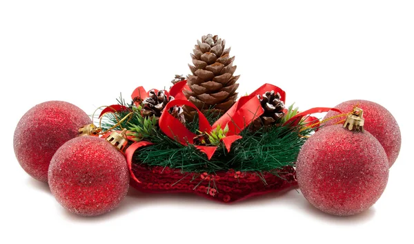 Arbre de Noël avec un pinecone — Photo