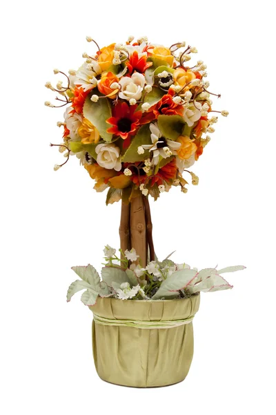 Artificial flower tree — Stock Photo, Image