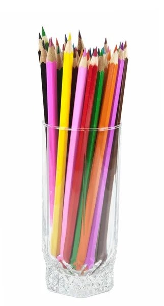 A pencil glass cup — Stock Photo, Image