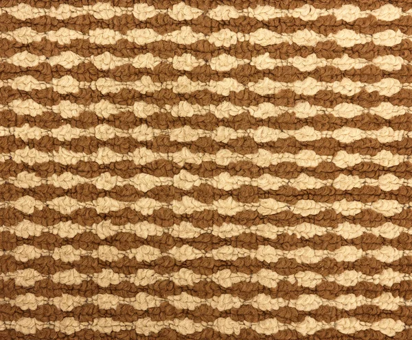 Brown texture of wool. Brown pattern of wool. — Stock Photo, Image