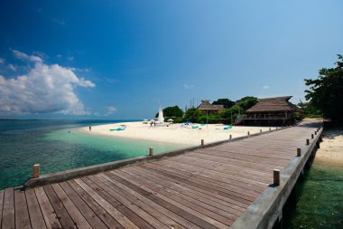 manzara güzel tropik Beach